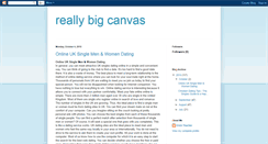 Desktop Screenshot of myreallybigcanvas.blogspot.com