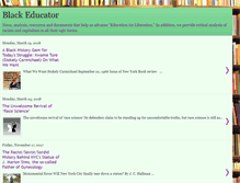 Tablet Screenshot of blackeducator.blogspot.com