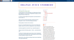 Desktop Screenshot of orangejuicesnobbery.blogspot.com