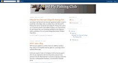 Desktop Screenshot of harvardflyfishing.blogspot.com