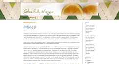 Desktop Screenshot of gleefullyvegan.blogspot.com