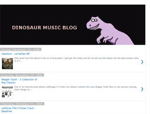 Tablet Screenshot of dinosaurmusic.blogspot.com