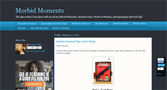 Desktop Screenshot of morbidmoments.blogspot.com