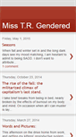 Mobile Screenshot of misstrgendered.blogspot.com