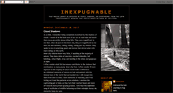 Desktop Screenshot of inexpugnable.blogspot.com