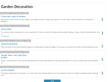 Tablet Screenshot of mygardendecor.blogspot.com