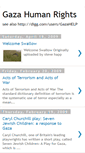 Mobile Screenshot of gazahumanrights.blogspot.com