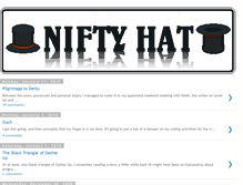 Tablet Screenshot of nifty-hat.blogspot.com