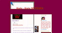 Desktop Screenshot of evolution-katamutiara.blogspot.com