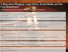 Tablet Screenshot of legalethicsandsocialmedia.blogspot.com