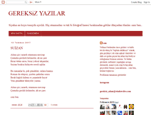 Tablet Screenshot of gereksiz-yazilar.blogspot.com