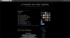 Desktop Screenshot of ethunder.blogspot.com