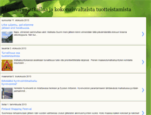 Tablet Screenshot of maaseutumatkailu.blogspot.com