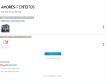 Tablet Screenshot of amores-perfeitos-parretas.blogspot.com