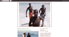 Desktop Screenshot of newlifee101senegal.blogspot.com