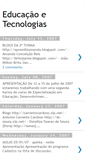 Mobile Screenshot of educacaoetecnologias.blogspot.com