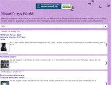 Tablet Screenshot of moonfairysworld.blogspot.com