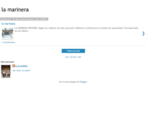 Tablet Screenshot of lamarineraperuana.blogspot.com