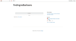 Desktop Screenshot of findingredballoons.blogspot.com