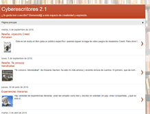 Tablet Screenshot of cyberescritores.blogspot.com