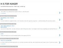 Tablet Screenshot of h-is-for-hungry.blogspot.com