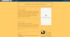 Desktop Screenshot of circleofgratitude-fotf.blogspot.com