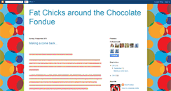 Desktop Screenshot of fatchickchocfondue.blogspot.com