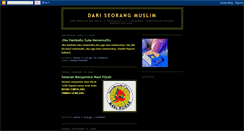 Desktop Screenshot of dariseorangmuslim.blogspot.com