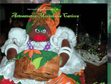 Tablet Screenshot of moreninhacarioca.blogspot.com