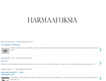 Tablet Screenshot of harmaafuksia.blogspot.com