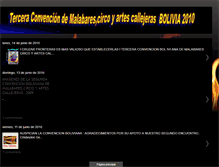 Tablet Screenshot of convebolivia.blogspot.com