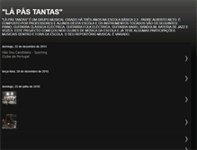 Tablet Screenshot of lapastantasmusica.blogspot.com