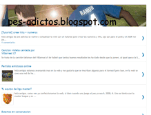 Tablet Screenshot of pes-adictos.blogspot.com