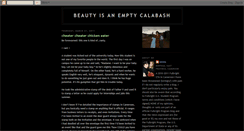 Desktop Screenshot of emptycalabash.blogspot.com