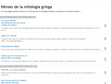 Tablet Screenshot of heroesdelamitologiagriega.blogspot.com