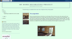 Desktop Screenshot of myhomedecoratingproject.blogspot.com