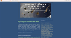 Desktop Screenshot of aduanasencanarias.blogspot.com