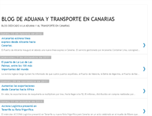 Tablet Screenshot of aduanasencanarias.blogspot.com
