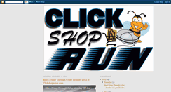 Desktop Screenshot of clickshopnrun.blogspot.com