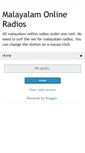 Mobile Screenshot of mallu-live-radio.blogspot.com