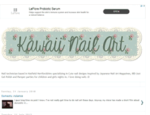 Tablet Screenshot of kawaiinailart.blogspot.com