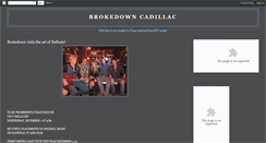 Desktop Screenshot of brokedowncadillac.blogspot.com