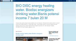 Desktop Screenshot of energy-biodisc.blogspot.com