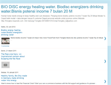 Tablet Screenshot of energy-biodisc.blogspot.com