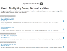 Tablet Screenshot of firefoam.blogspot.com