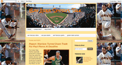 Desktop Screenshot of bayareasportstalk.blogspot.com