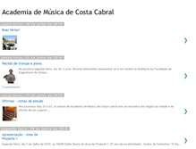 Tablet Screenshot of academiacostacabral.blogspot.com