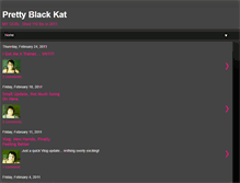 Tablet Screenshot of pretty-black-kat.blogspot.com