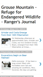 Mobile Screenshot of grouse-rangersjournal.blogspot.com