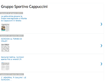 Tablet Screenshot of grupposportivocappuccini.blogspot.com